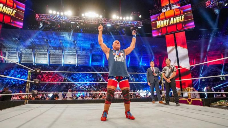 The WWE are telling a bigger story with Angle following his recent losses