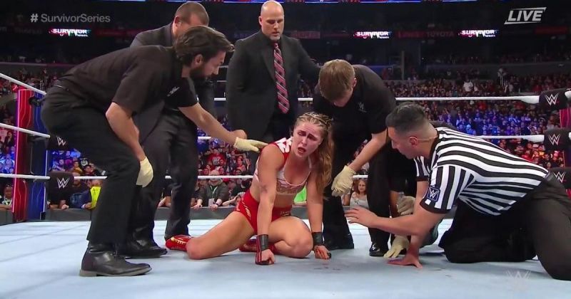 WWE News: Ronda Rousey shows off gruesome injury sustained ... - 800 x 420 jpeg 60kB