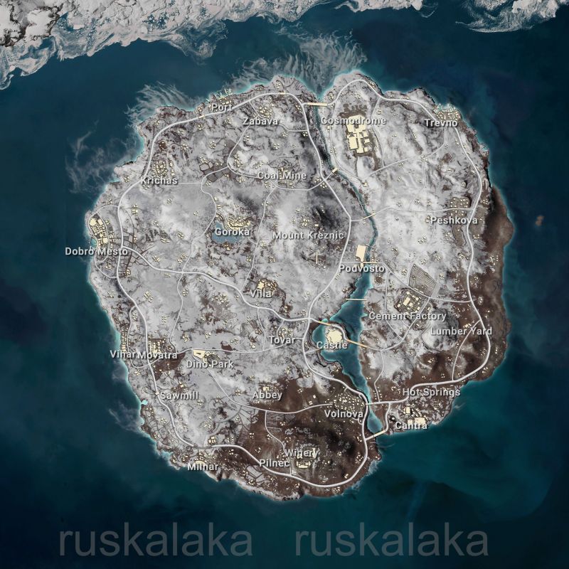 Pubg News Snow Map Vikendi Coming To Pubg Mobile Mobile Version - pubg vikendi map