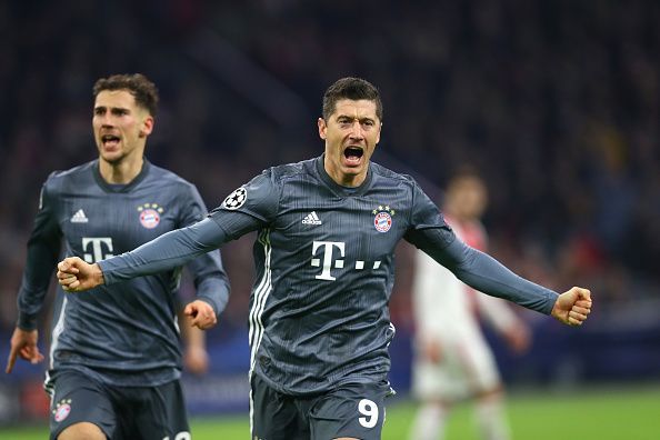 Robert Lewandowski and Bayern Munich await in the last-16 in February
