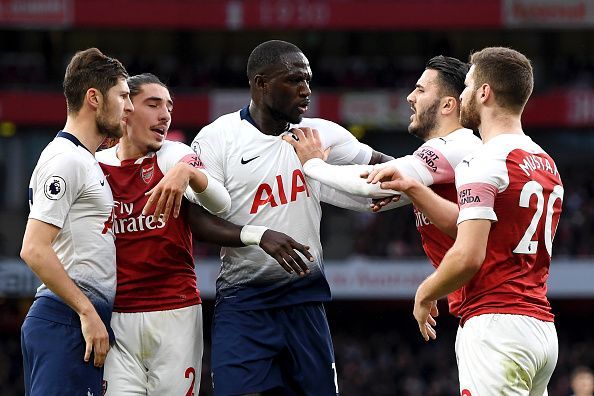 Image result for arsenal v tottenham 2018