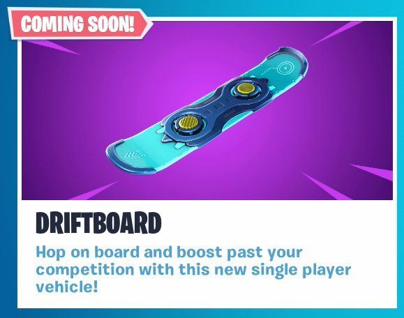 drifty mcdrifterson - fortnite hoverboard