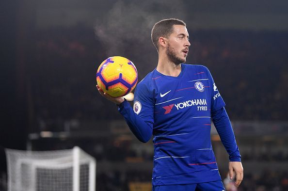 Eden Hazard has been quiet over the past few weeks after his blistering start to the season