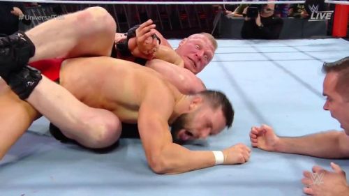  ] Lesnar does not respect the rules. 