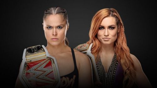 Ronda Rousey against Becky Lynch