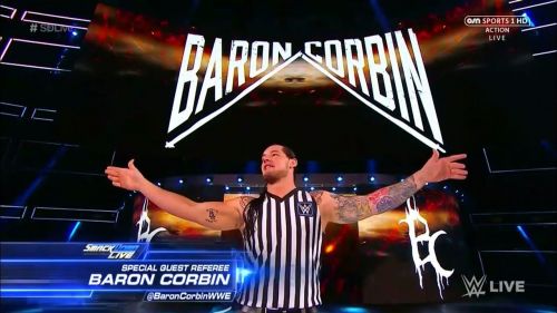 It would be better for Corbin to referee the matches rather than have him fight irrelevant battles with Elias