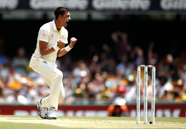 Australia Vs Sri Lanka 2019 Mitchell Starc Pes 200 Test Wickets Mitchell Starc