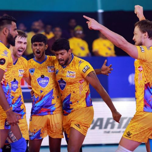 RuPay Pro Volleyball League 2019, Match 6 Chennai Spartans pick up