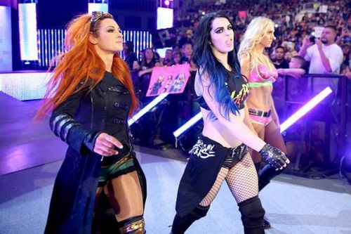 Wwe News Throwback Picture Of Becky Lynch And Paige From