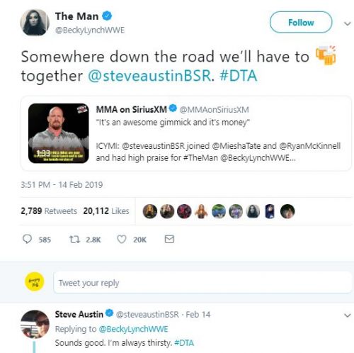   Becky and Austin build their projects on Twitter 