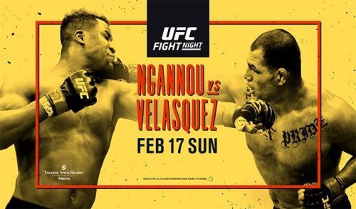 Ufc On Espn Ngannou Vs Velasquez Matches Start Time Live