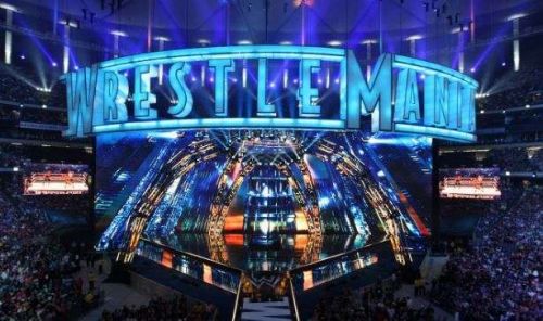  The Brilliant Blue Sign of WrestleMania Was a Work of Art 
