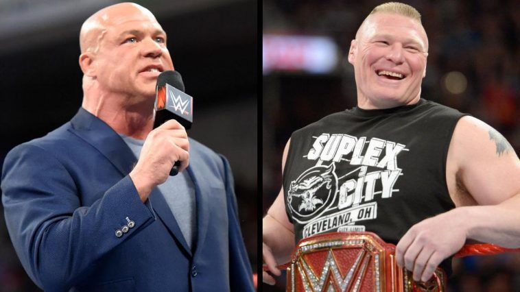 WWE News: Kurt Angle recounts his past, the time he punched Brock ...