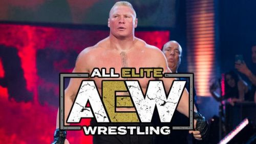 brock lesnar aew