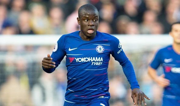 N'Golo Kante is being played out of position