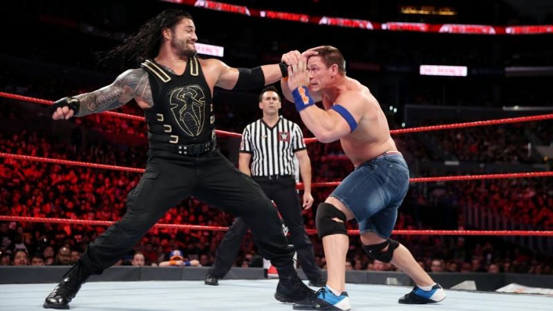 Wwe News John Cena Reacts To Roman Reigns Return To Wwe Raw
