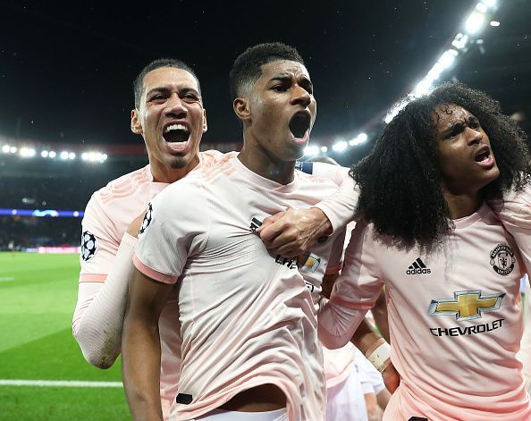 Manchester United made a comeback against PSG to qualify for the quarterfinal