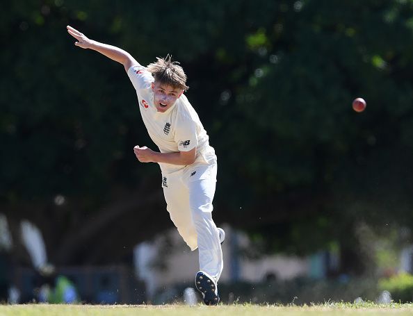 Sam Curran in action