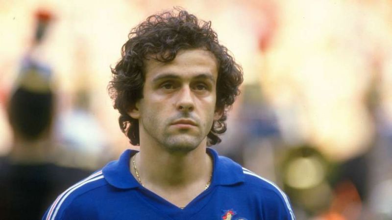 Três vezes vencedor da Bola de Ouro Michel Platini