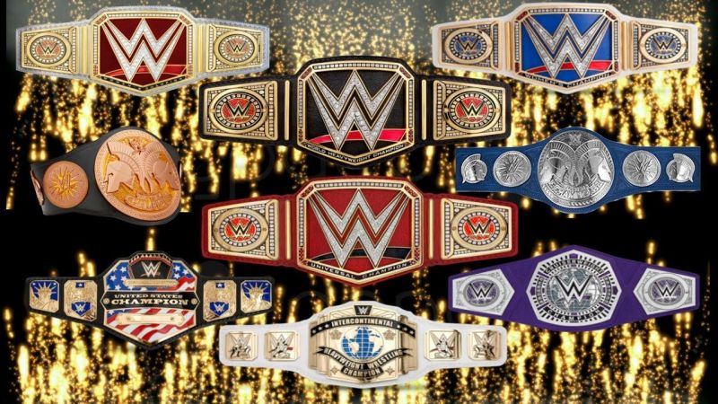 Ranking Each Wwe Championship S Current Spot On The Main Roster
