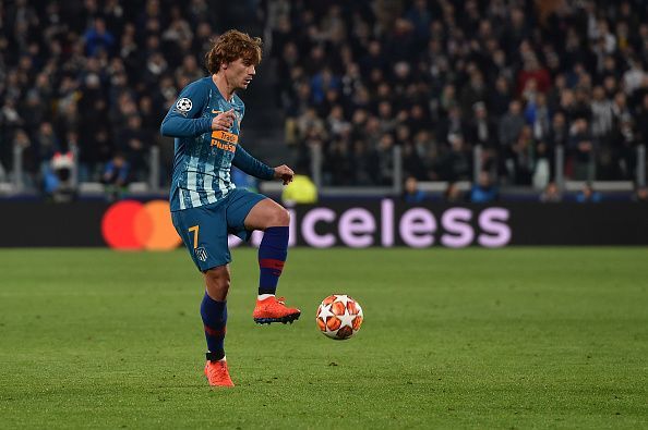 Antoine Griezmann was barely involved in anything significant in this game