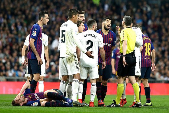 Real Madrid 0-1 Barcelona: Real Madrid Player ratings | La ...