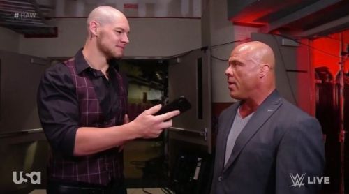 Corbin and Kurt Angle