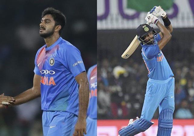 Image result for vijay shankar and hardik pandya