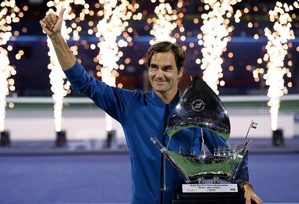 Image result for federer dubai open 2019