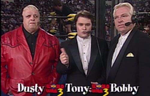   Tony regularly hit the WWE on live TV 