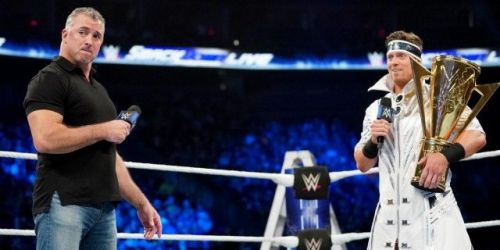   Miz and Shane McMahon could have an interesting match at WrestleMania 