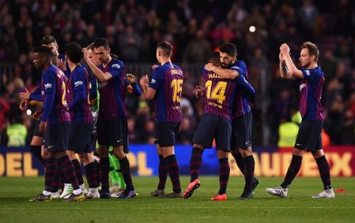 La Liga 18 19 Barcelona 2 0 Atletico Madrid 5 Taking Points