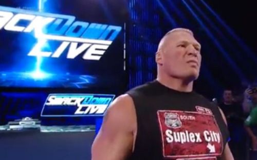  ] Could Brock Lesnar finally return to the blue mark? 