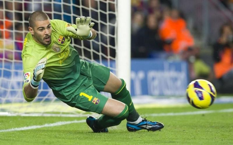 Victor Valdes enjoyed a great spell with Barcelona before leaving for Man United in 2014