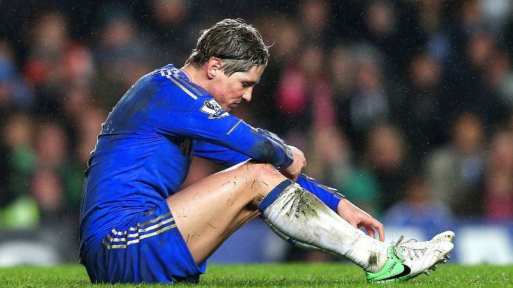 Torres couldn't get the job done even after dribbling the goalkeeper