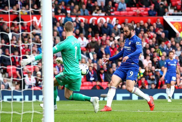 Higuain squandered promising chances and failed to impose any real impact on the game