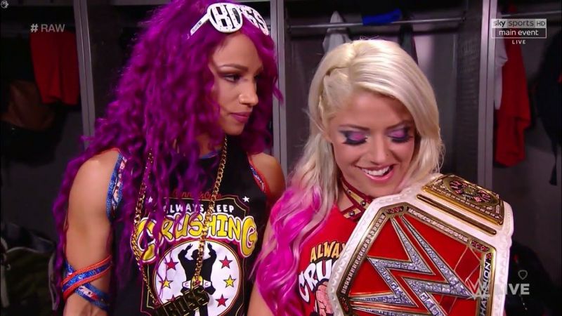 Was Sasha Banks supposed to lose to Alexa Bliss and that's part of it?