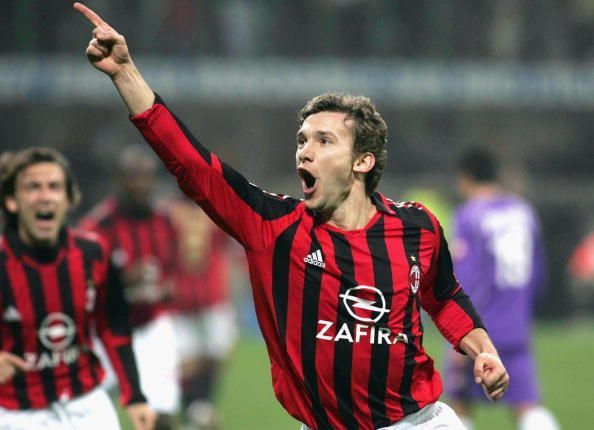 Shevchenko won the Ballon d'Or in 2004