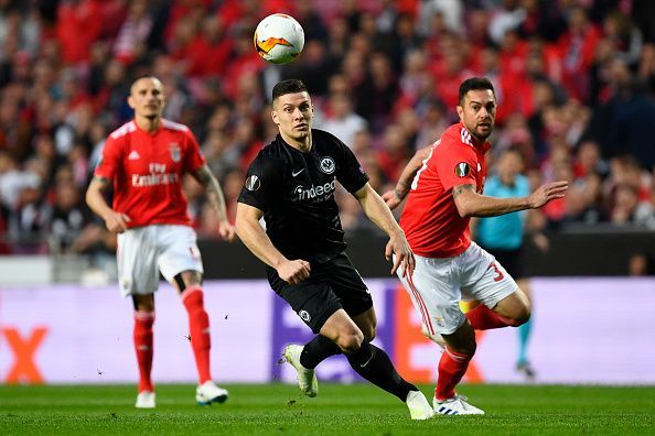 Image result for jovic frankfurt benfica europa league