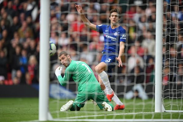 Alonso's clever finish angled into the bottom corner as de Gea's mistake proved costly