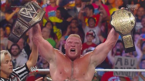   The Beast, World Heavyweight Champion WWE 