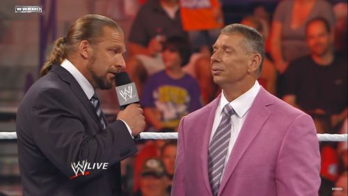  ] Triple H and Vince McMahon 