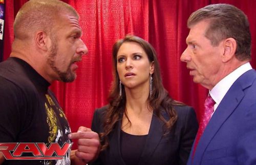  ] Triple H and the McMahon family 