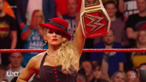   Lacey Evans could leave money at the bank with the Gross Women's Championship 