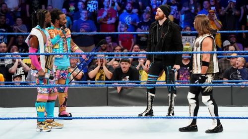  ] AJ Styles launched the episode of SmackDown Live tonight 