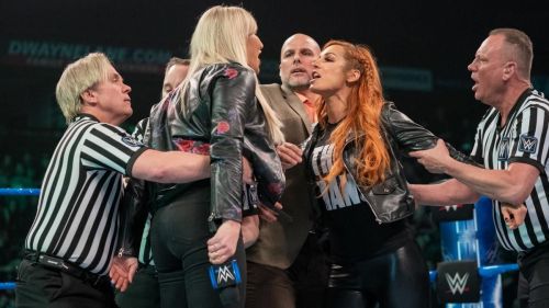  ] Becky Lynch and Charlotte Flair renew their quarrel tomorrow evening 