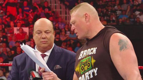  ] Brock Lesnar could face a punishment on Monday night on Raw 