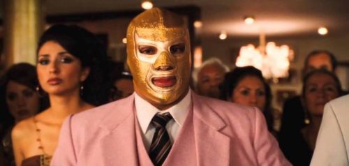  Nacho Libre fans can recognize the gold mask of Gonzalez 