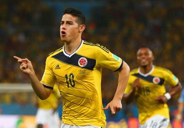 james rodríguez jersey