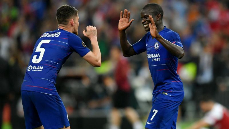 Image result for kante jorginho 2019